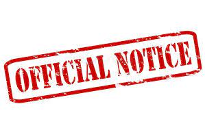 Official Notice
